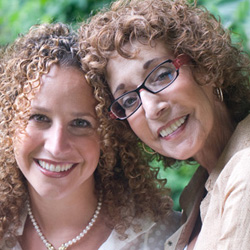 Arin Amanda Prisand and her mother, July 2008